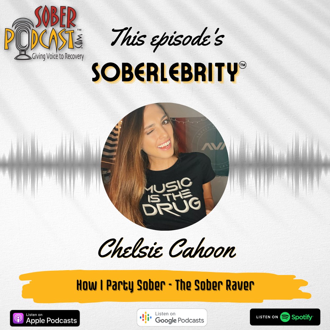 Soberverse's tweet image. OUT NOW! SoberPodcast.com #soberpodcast #partysober
join @TheSoberRaverr &amp;amp; @jamiebrickhouse for an exciting new interview!

#soberlife #odaat #recoveryispossible #ravelife #festivallife #edm #plur