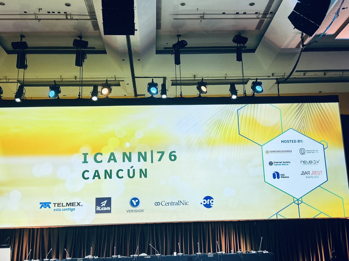 ✨ 🗣️ #ICANN76 is already in full swing 🚀 🌐.

📍We discussed topics like #DNSAbuse #UniversalAcceptance #WHOIS #GDPR #SubPro and many other areas focusing on #Internet #endusers 🛡️🧑‍💻.

#ALAC #AtLarge #EURALO #InternetGovernance #CyberSecurity #LegalEngineer