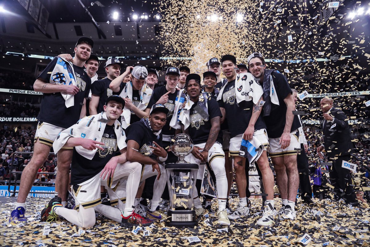 PurdueOnBTN's tweet photo. #B1GMBBT Champs ✅
Going dancing 🕺

A good day to be a Boilermaker. https://t.co/ipsUudnwD1