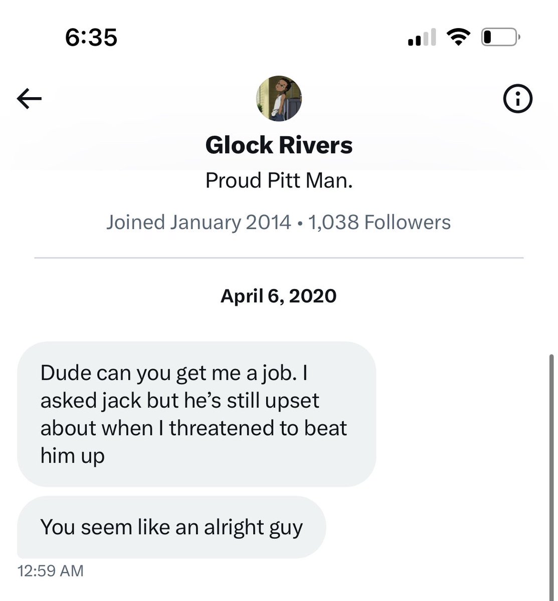 BFW's tweet photo. Never be this guy. https://t.co/28oZs90fl0