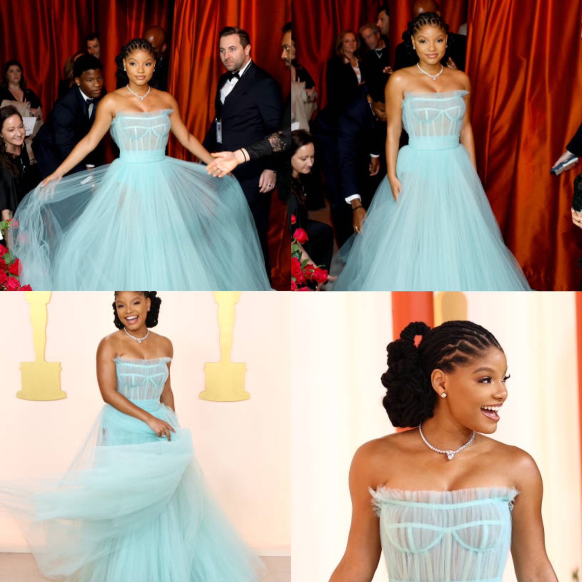 TheSirenSource's tweet photo. Halle Bailey really is a real life princess- Our #Ariel  💙🧜‍♀️ https://t.co/GMQX2xnckM
