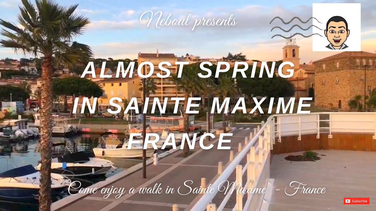 neboul's tweet photo. Previous  Live: Is it almost spring in Sainte Maxime - France ? https://t.co/CYSyjsQmiq via @YouTube #stemaxime #saintemaxime #frenchriviera #spring #sunsetphotography https://t.co/0eindfMWV3