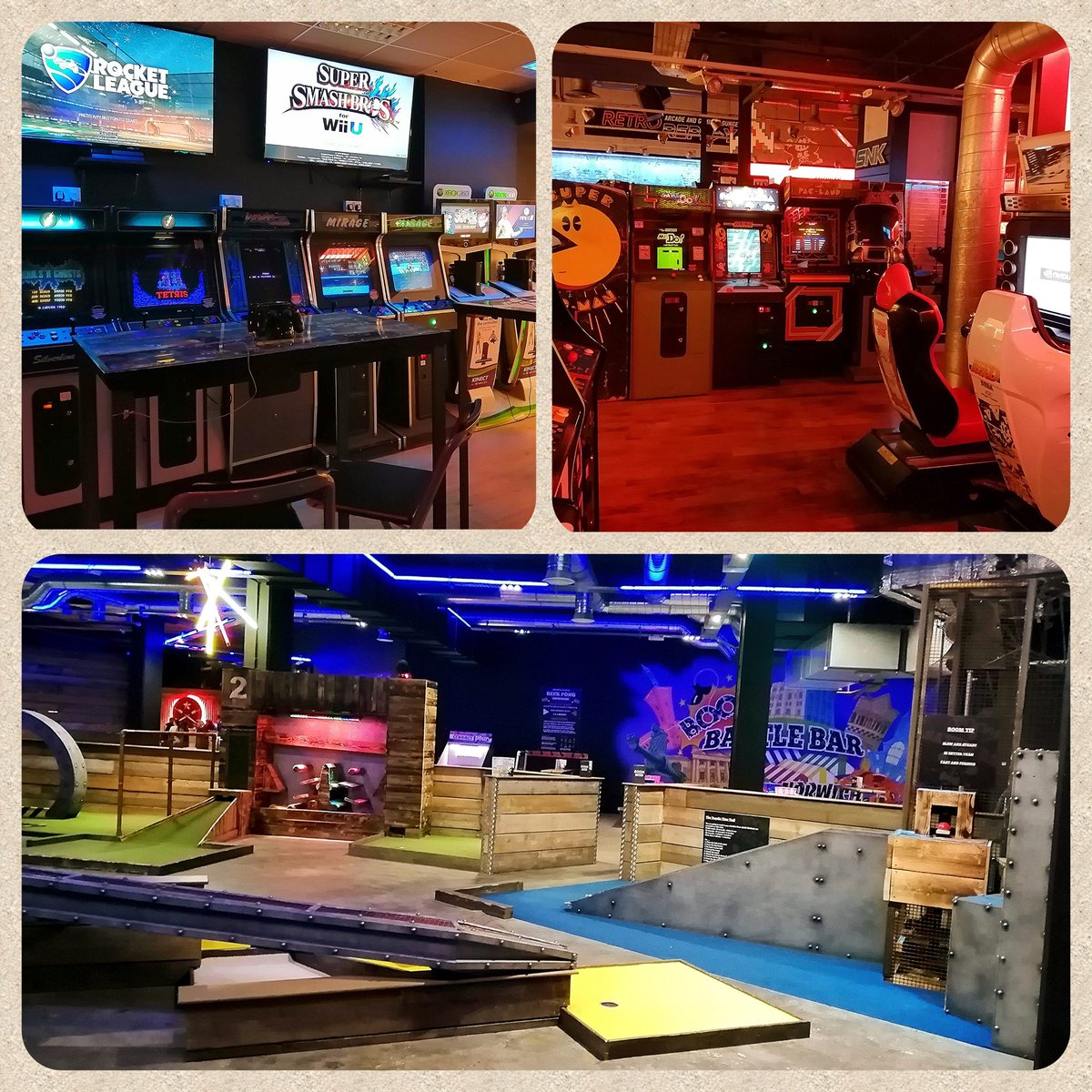 CrazyMCRAngel's tweet photo. 🕹️ Escaped the vault for another nerdy adventure! Retro Arcade and Boom Battle Bar! 🎮
Taken some time out this week, but will be back again after a break 💙💛
#retrogamearcade #retroarcade #arcadegames #retrogaming #boombattlebar #gaming #gaminglife🎮 https://t.co/CekWpxcDJZ