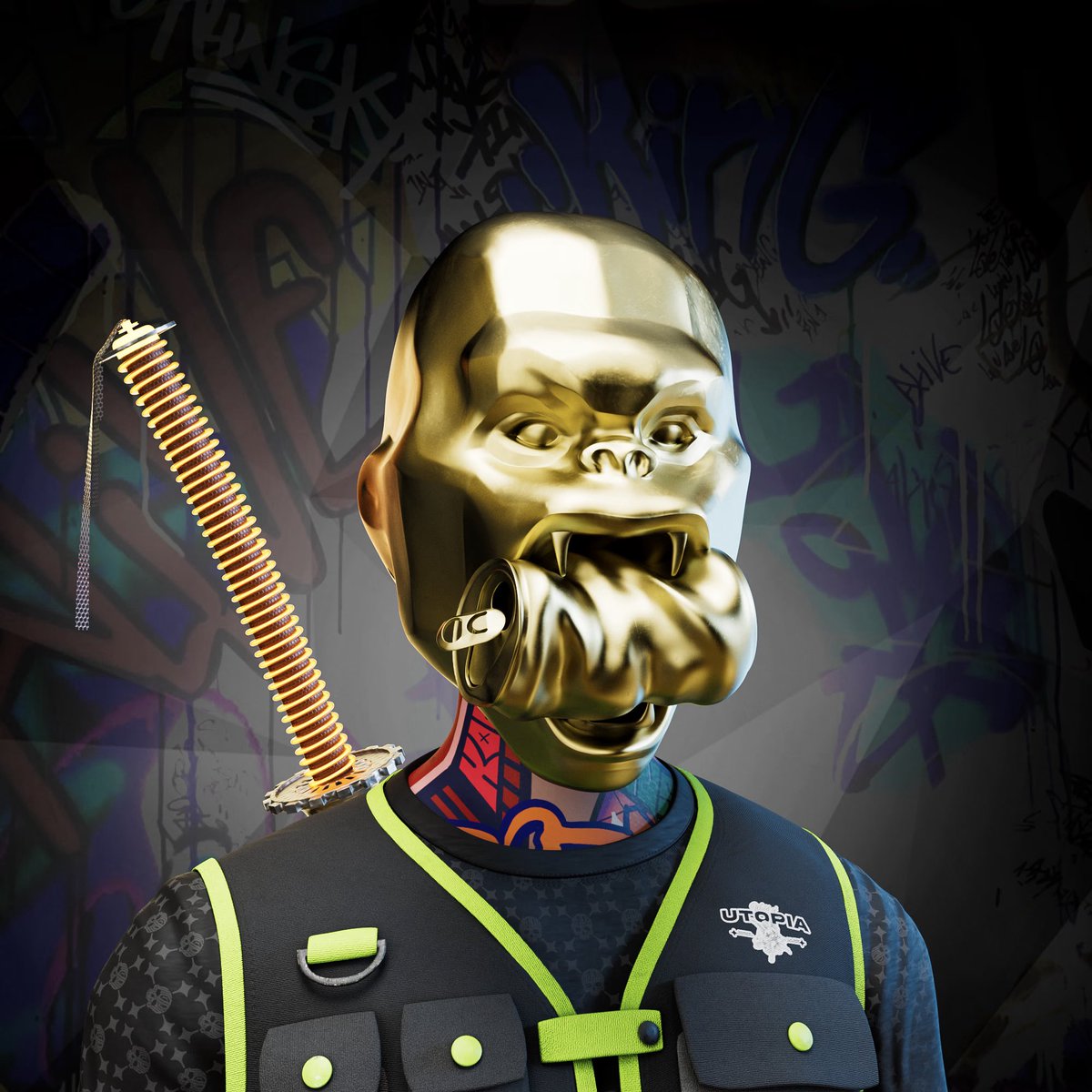Another one! 💣🫶🏼

<a href="/RichardOrlinski/">Richard Orlinski</a> x <a href="/UtopiaAvatars/">Utopia Avatars</a>