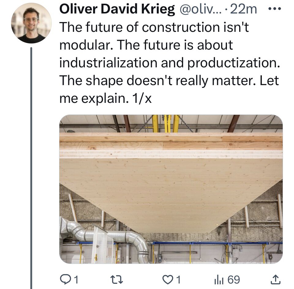 tmccormick's tweet image. put another way, efficient &amp;amp; advanced building calls for #componentization, rather than modular or standardized overall forms or volumes. A key idea of eg #Gropius in 1920s, &amp;amp; Bay Area housing great #DonTerner (namesake of UCB @TernerHousing) in '60s/70s