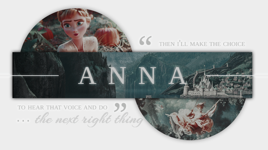 Anna de Arendelle. tweet media