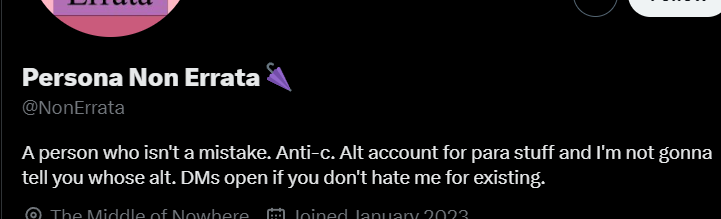 foobafterdark's tweet photo. By the way, pedophiles have been describing themselves this way now. 'Pro-para', 'Paraphile', etc. some pride themselves on being 'anti-c' i.e. not hurting children (but still being on websites around children and indulging in pedophilic fantasies). Watch for this language. https://t.co/rnTpJDyp4j