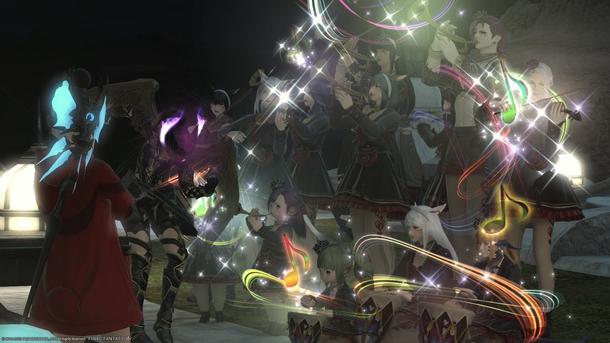 Today_In_Eorzea's tweet photo. Today in #Eorzea:
A concert by https://t.co/6nbMvHXatX in Limsa on Lich (#LightDC)
💚🎶💚
#BardPerformance #FFXIV #FinalFantasyXIV https://t.co/5RnDMedSOI