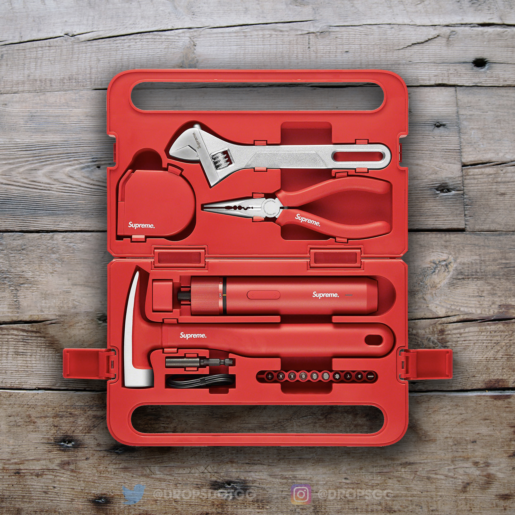 出産祝い Supreme / Red Hoto 5-Piece 5-Piece Tool Set Red / - www