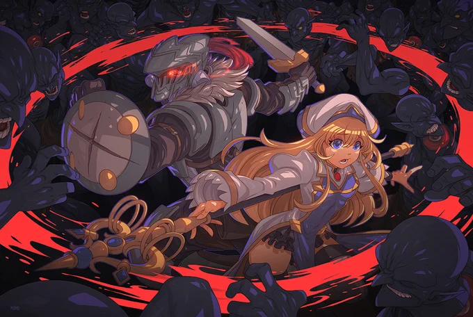 Goblin Slayer piece #edwinhuang #goblinslayer #animeart #mangaart 