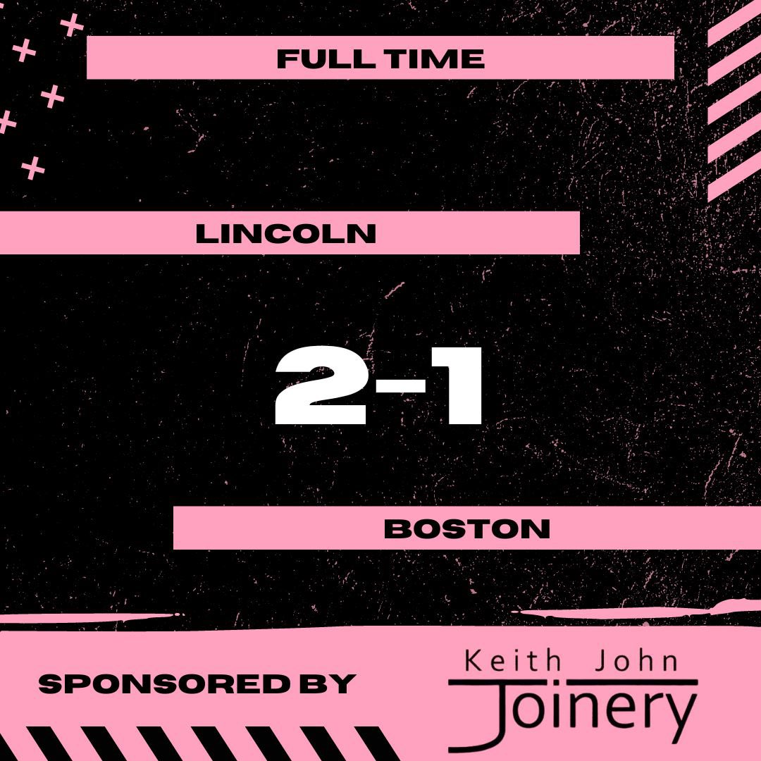 Some result that 😮‍💨

A huge win for us in our top of the table clash against a very good Boston side who were unbeaten in 7 coming into todays game.

Goals from Craig Barlow and Rikki Small were enough to get us over the line.

Our player of the match was Andy Mason.

#UTFI
