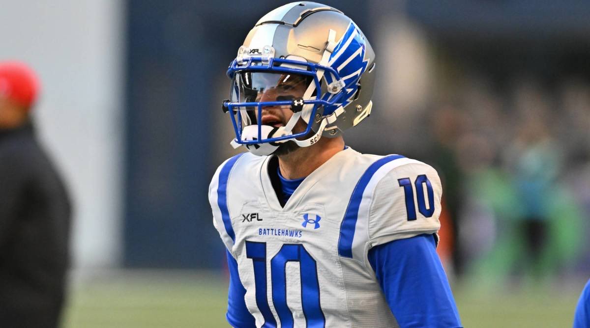 St Louis. Crowd was on 🔥as the Battlehawks got another win. First home win by a St Louis professional football team in over 1000 days.

AJ McCarron is one of the front runners for XFL MVP