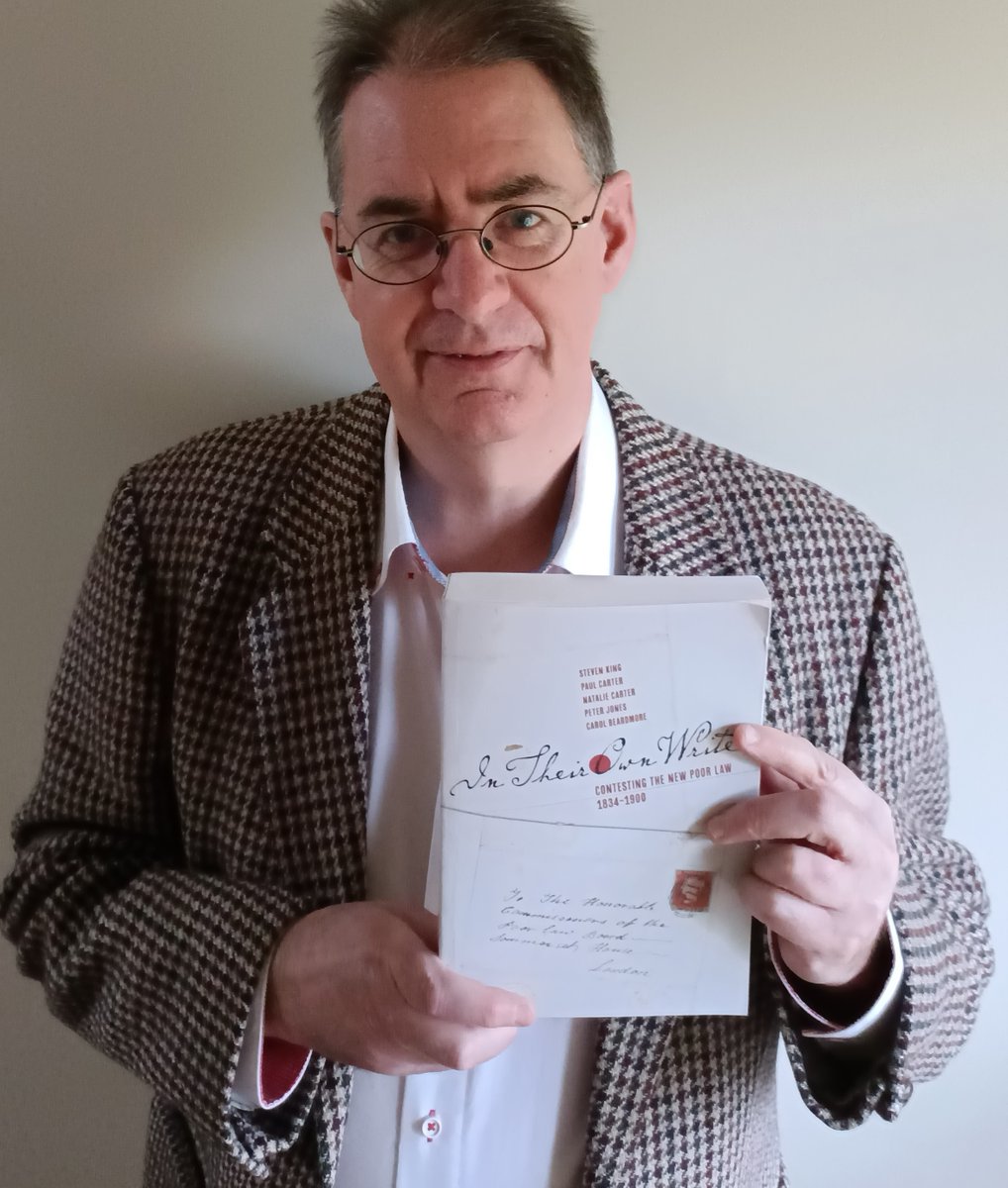 Really enjoyed the launch of the #New_Poor_Law educational resource #Voices_of_the_Victorian_Poor and our new book  #In_Their_Own_Write. Both are based on 000s of pauper letters.
Joint <a href="/UkNatArchives/">The National Archives</a> and <a href="/TrentUni/">Nottingham Trent University</a> projects
Projects funded by <a href="/ahrcpress/">Arts and Humanities Research Council</a>

shop.nationalarchives.gov.uk/products/in-th…