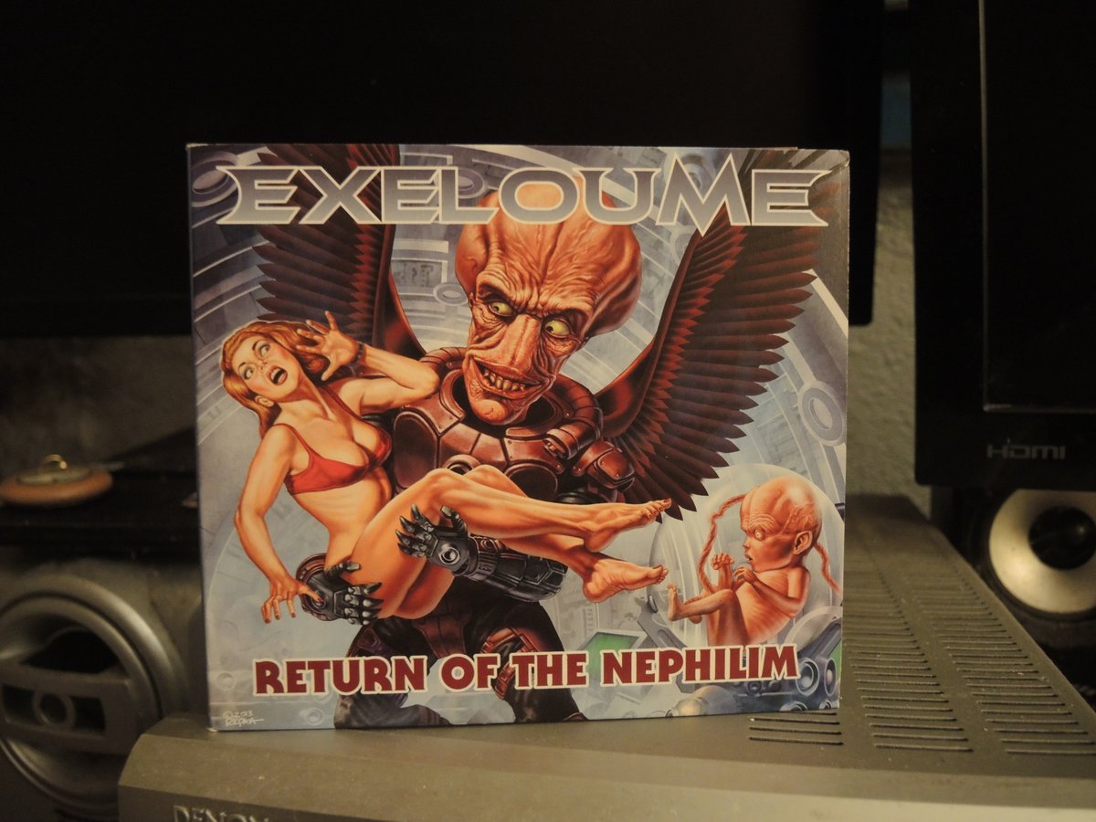 1974older's tweet photo. Exeloume - Return Of The Nephilim
ViciSolum 2013
Fascinating tunes, amazing production, perfect solos
Killer!!
#Thrash #EdRepka #Shred #Thrashmetal #MostThrashBandsWishTheyCouldWritethisWell
#ReturnOfTheNephilim 💀 https://t.co/PWDy6puSO3
