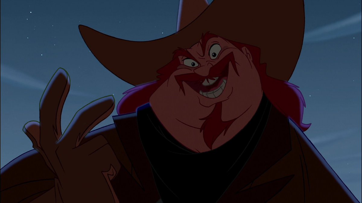 DailyVillains4U's tweet photo. Today’s villain is Alameda Slim from Home on the Range https://t.co/aWvVqE7o3A