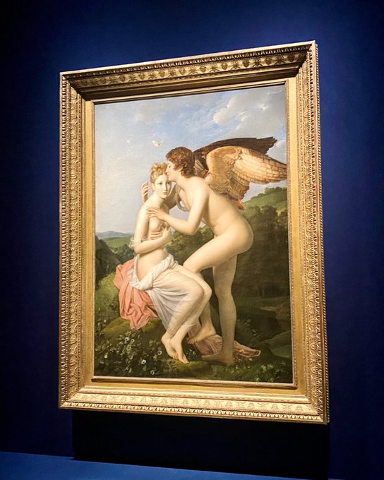 ファッション人気ブランドランキング 海辺に座る裸体の青年 ルーブル美術館 印刷絵画 額入り 額縁