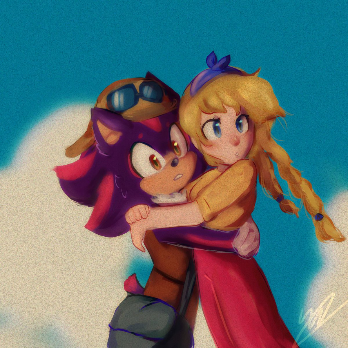 When when whehhenn 

 #Castleinthesky #Shadowthehedgehog #MariaRobotnik #Sonicfanart #notshipping