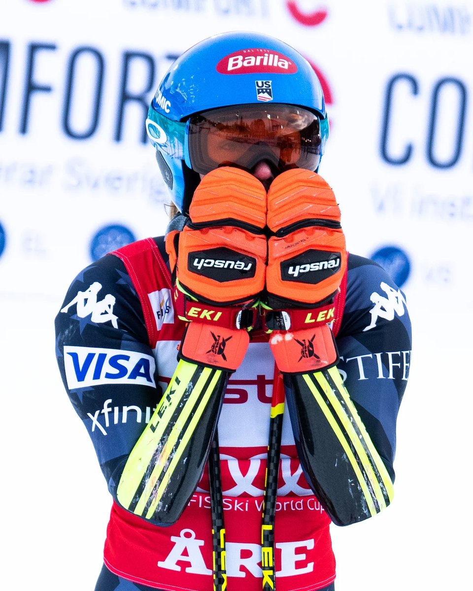 In case you missed it yesterday, <a href="/MikaelaShiffrin/">Mikaela Shiffrin ⛷️</a> won her 87th World Cup race making her officially the most decorated skier of all time 🙌👑

We’re still speechless! Read &amp; watch this historic moment here: skimag.com/performance/co…

📷: <a href="/usskiteam/">U.S. Ski & Snowboard Team</a> #SKI