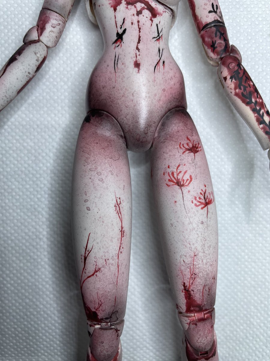 nenndolls's tweet photo. Work on a #obitsu body �� #pullip #obitsubody #makeup #arr https://t.co/VXZRj8BRoF