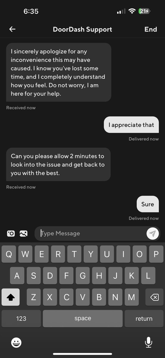 Melkorious's tweet photo. @DoorDash - Tonight I learned you’ve been charging my bank account $9.99/mo for #Dashpass but have still been charging me delivery fees for 5+ months.  Tried to  use your customer support in-app but it was a disaster.  Your rep offered me $12 as recompense.  Not ok. https://t.co/pEIp6qkRgD