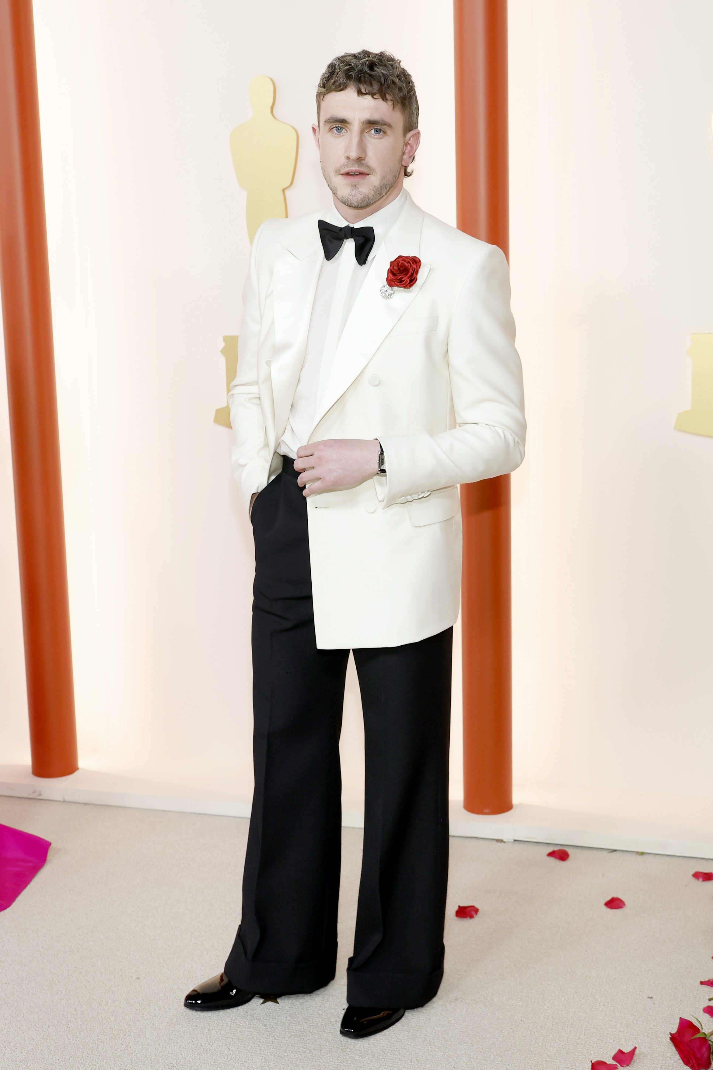 Tuxedo t top shirt mullet