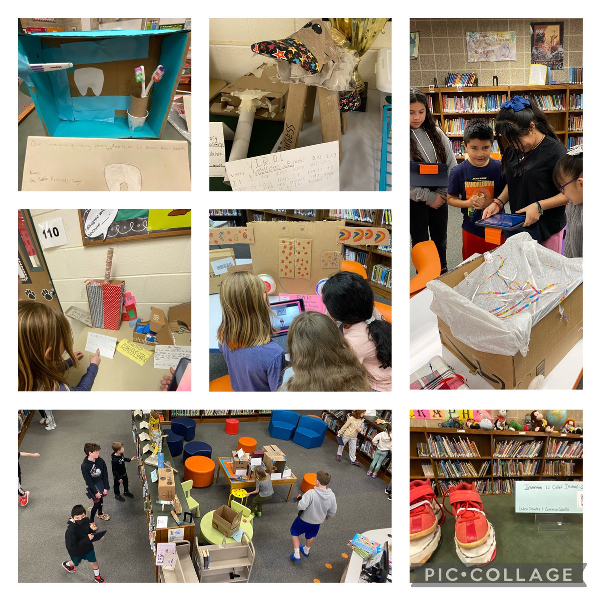 <a href="/HDEelem/">Hillsdale Elementary</a> hosted our first Invention Convention! So amazed at the creative and empathetic creations the kiddos came up with to JUST HELP someone! These inventors are definitely on their way to “build a better world”!  <a href="/WestChesterASD/">West Chester Area SD</a> <a href="/IanKerr_math/">Ian Kerr</a>