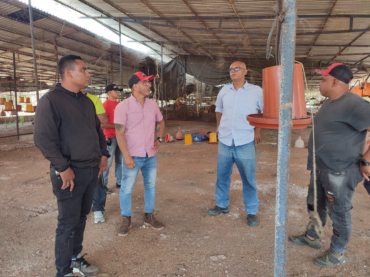 Dirección Regional visita espacios en el Municipio <a href="/RoscioMRT2/">@RoscioMRT</a> para el desarrollo de actividades agricolas y pecuarias, enmarcadas en el año de la #ComunaYProducción, para el fortalecimiento de nuestro Edo.
¡Producción Popular!

#ChavezComunicador
#TupamaroRebelde