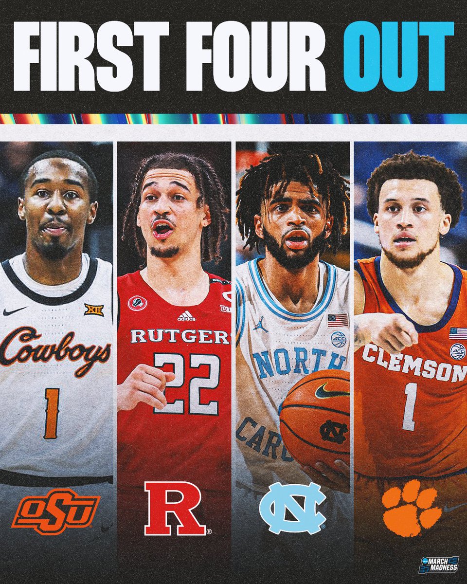 NCAA March Madness on Twitter "The Selection Committee's First Four