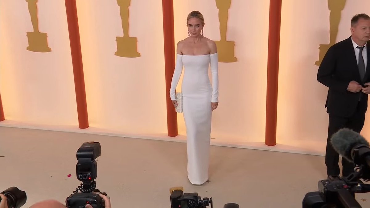 Emily Blunt at the 2023 #Oscars