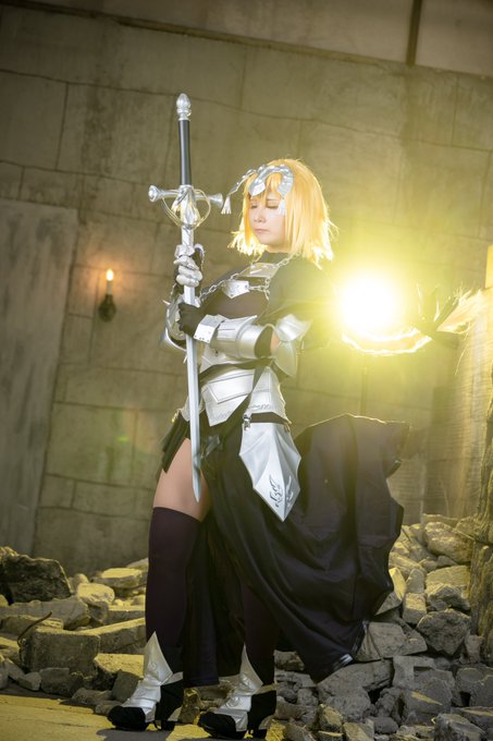 ※コスプレFate/Apocryphaジャンヌ・ダルク　　　主よ、この身を委ねますphoto→ひろかずさん 