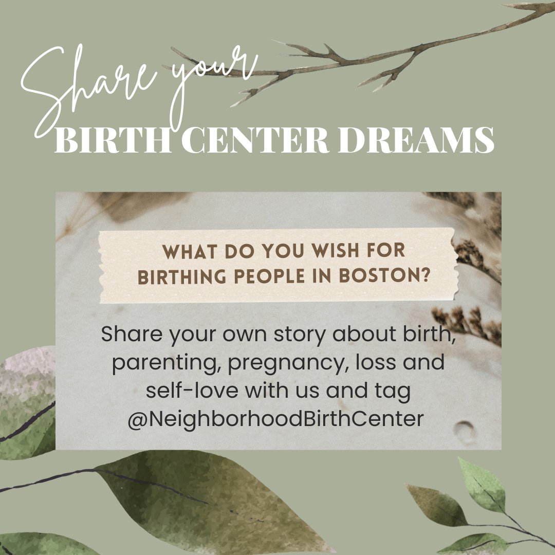 We are proud to join the Neighborhood Birth Center for the Midwives &amp; Marshmallows event at the Thomas Dilway House in Roxbury on March 18th!  All ages are welcome! 
 
Register: …borhoodbirthcenter.networkforgood.com/events/52802-m…

 #birthequity #birthjustice 
<a href="/BirthCenterBOS/">Neighborhood Birth Center</a>