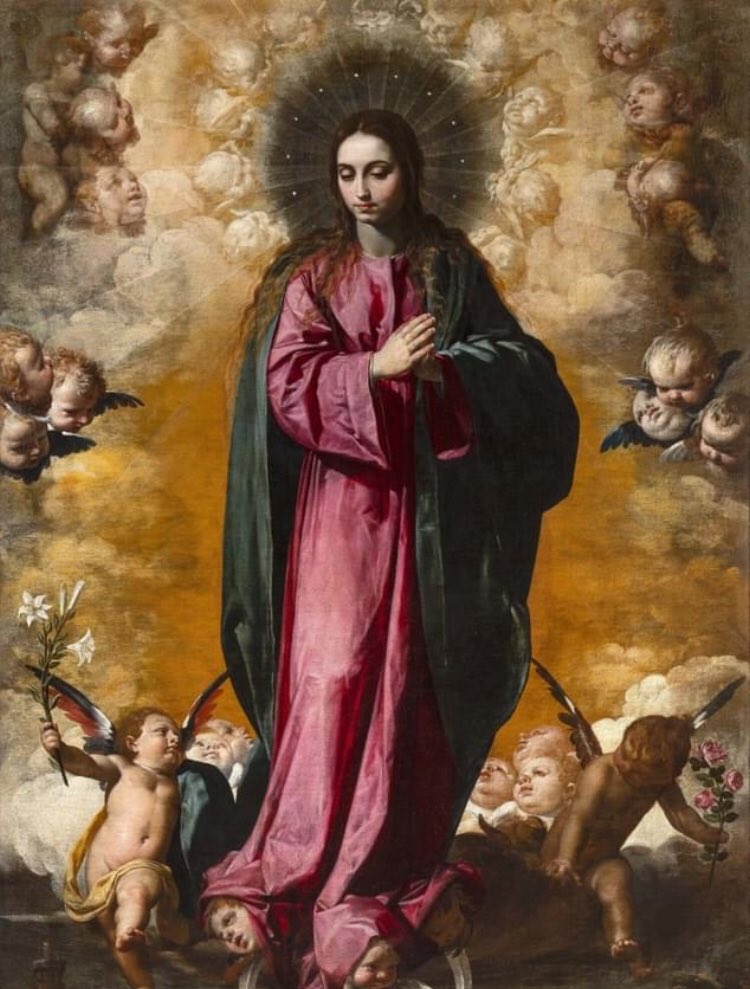 jlorenzolima's tweet photo. Hay obras que aparecen e impresionan, que te dejan 😳😳. La #Inmaculada que #AlonsoCano pudo pintar en 1628 para la Iglesia de San Alberto de #Sevilla es una de ellas. Expuesta en la TEFAF de Maastricht, contará con análisis y documentación aportada por @Benito_Navarret 😍😍😍 https://t.co/TemNRYm2eG