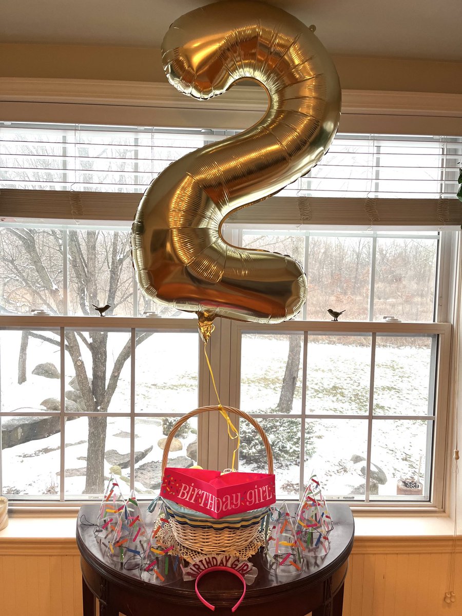 RebeccaLynnSha4's tweet photo. It’s MY BURFDAY 🎂💞🐾It’s My Burfday 🎂I’m 2. (( TOO Scared Of Da Big Gold Snakey Thingy Tho )) #HappyBirthday #GoldenHappiness #GoodDog #Soft-twitter 🎂💞🐾🎂🐾🎂 https://t.co/PFst0wFlJk