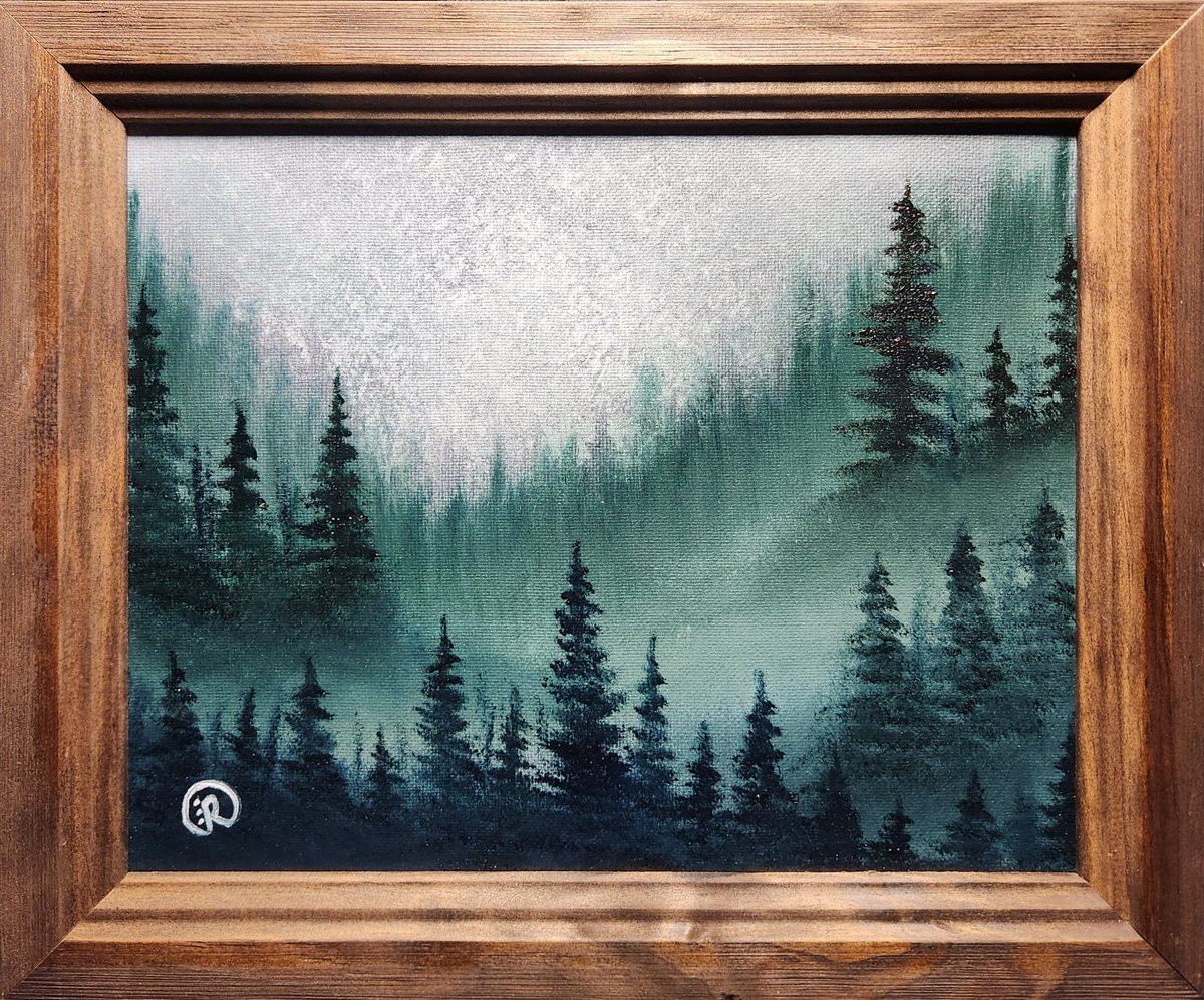 Ever the Misty Greens - 8x10 inch primed and stretched canvas.

I'm thinking of doing more like it, as a limited series, in different colors.

#LandscapeArt #WetOnWet #OilPainting #Art #Artist #SouthwestMissouri #NortheastOklahoma #NorthwestArkansas

youtu.be/0YcmhOdBA4Q
