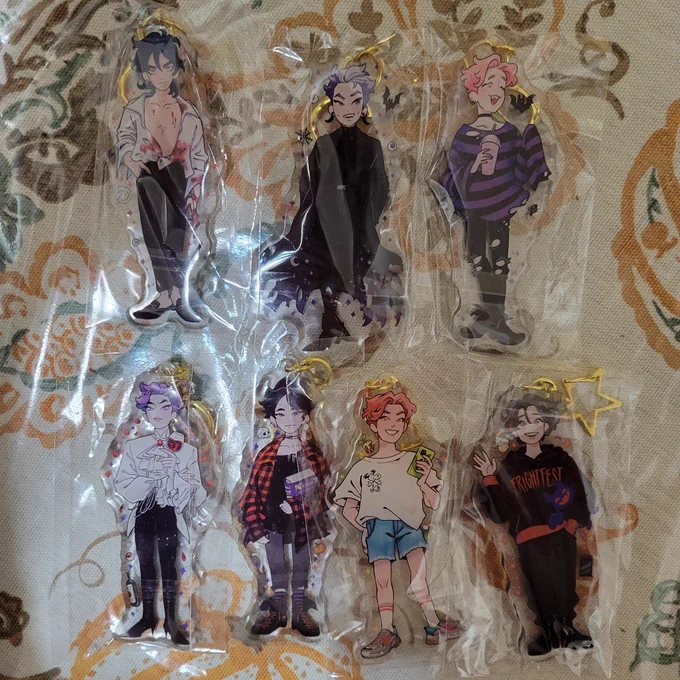 Pics aren't the best but charms are in and they are so much nicer than the last batch !! I will process thru orders this week when I can -- I'm excited for yall to get them ! 