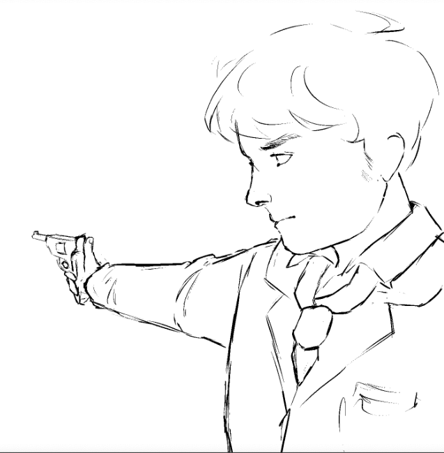 Lynodi_'s tweet photo. [WIP] 
a mysterious man with red stains on his striking velvet suit enters the carriage...
#redDREADredemption https://t.co/jXRGuFTFE2