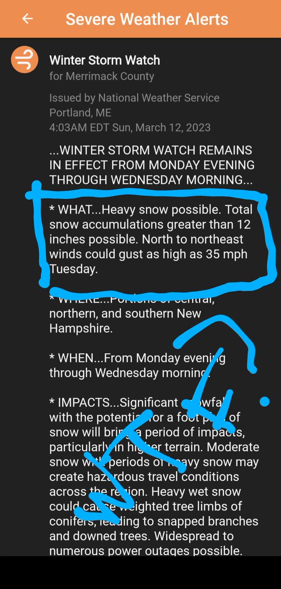 2inchparadise's tweet photo. @WithLoveMegan We're getting ANOTHER foot+.

No animation, but here's the forecast. Winter, it appears, is holding on: https://t.co/US45o8wbIu