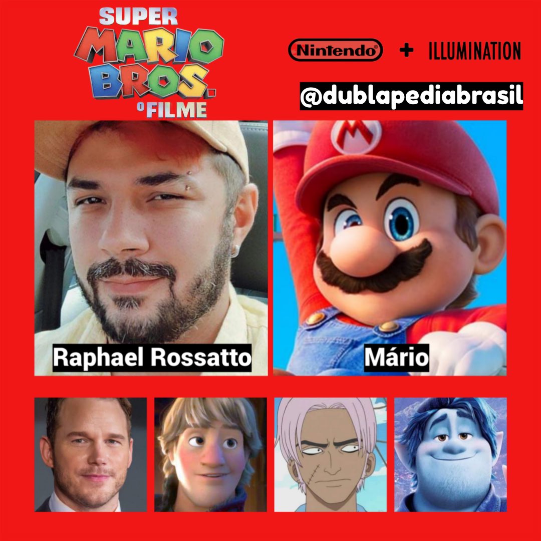 Super Mario Bros.: O Filme, Dublapédia