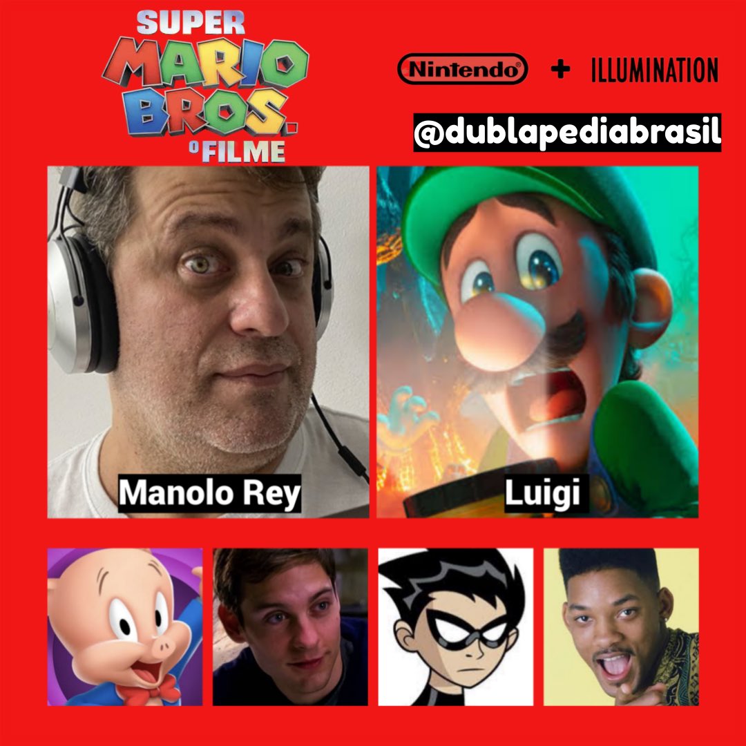 Super Mario Bros. (filme), Dublapédia