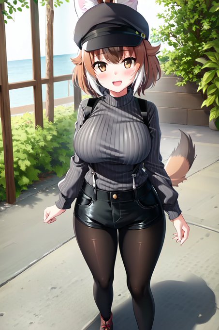 AI描きプログラムでドールのまた別の服姿を作ってみました🐕☀️

#けものフレンズ
#stablediffusion 
#AIイラスト #AIart 