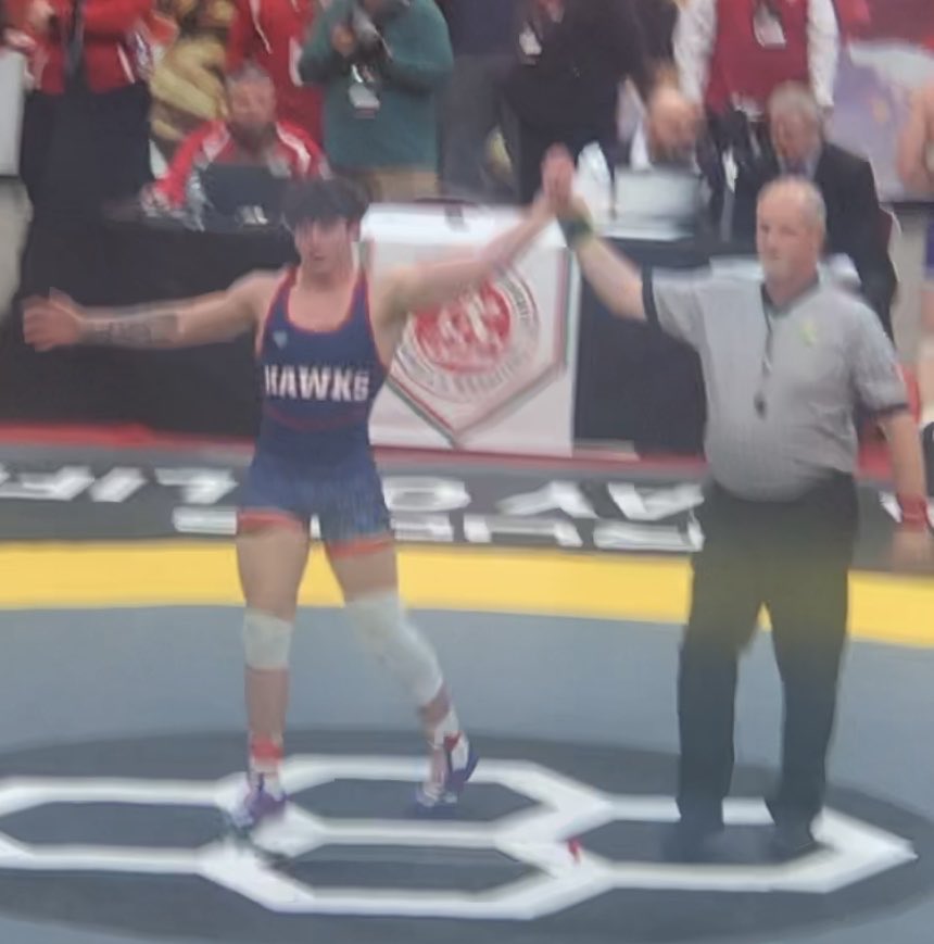 State Champion Dylan Newsome! #GoHawks!