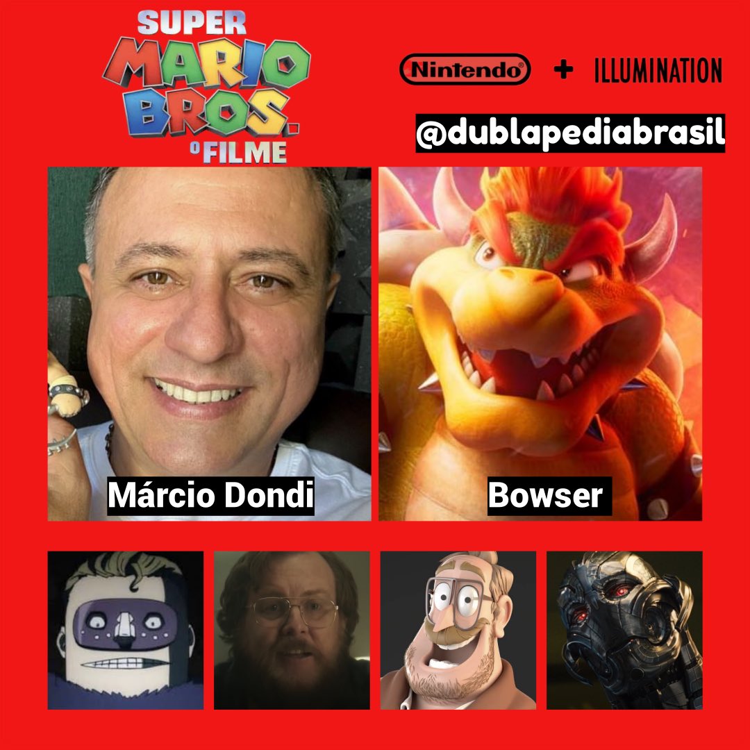 Super Mario Bros. (filme), Dublapédia