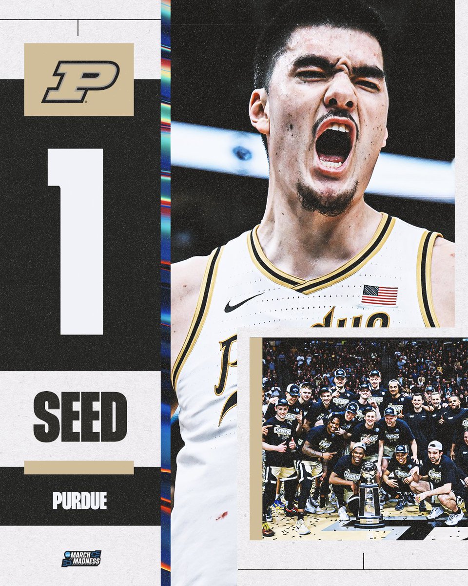 MarkKrockover's tweet photo. #Congratulations #MarchMadness #marchmadness2023 #NumberOneSeed #BigTenChamps #NationalPlayerofTheYear @BoilerBall @zach_edey @EdeyJulia @B1GMBBall https://t.co/IqCbLsrBiI