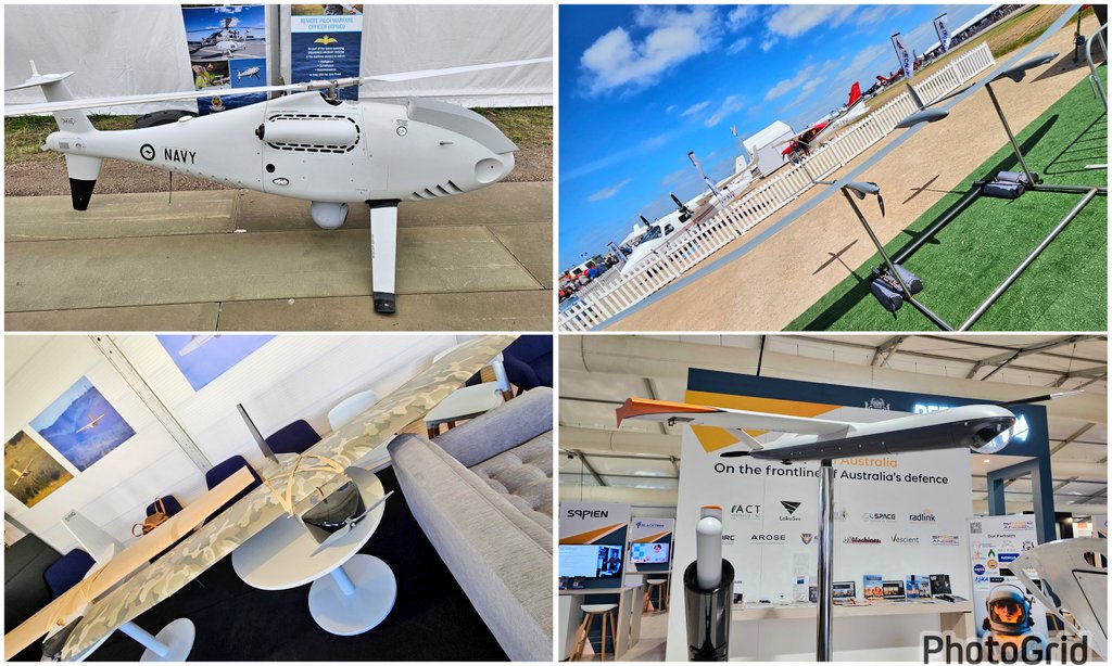 keirinjoyce's tweet photo. #Drones-a-go-go!
What a great couple of days at @AvalonAIA. So many #uncrewed Sovereign Industrial Capability options to contribute (at relatively low cost) to #ShapeDeterRespond!
@AAUS_Live https://t.co/s2YP9IL71L