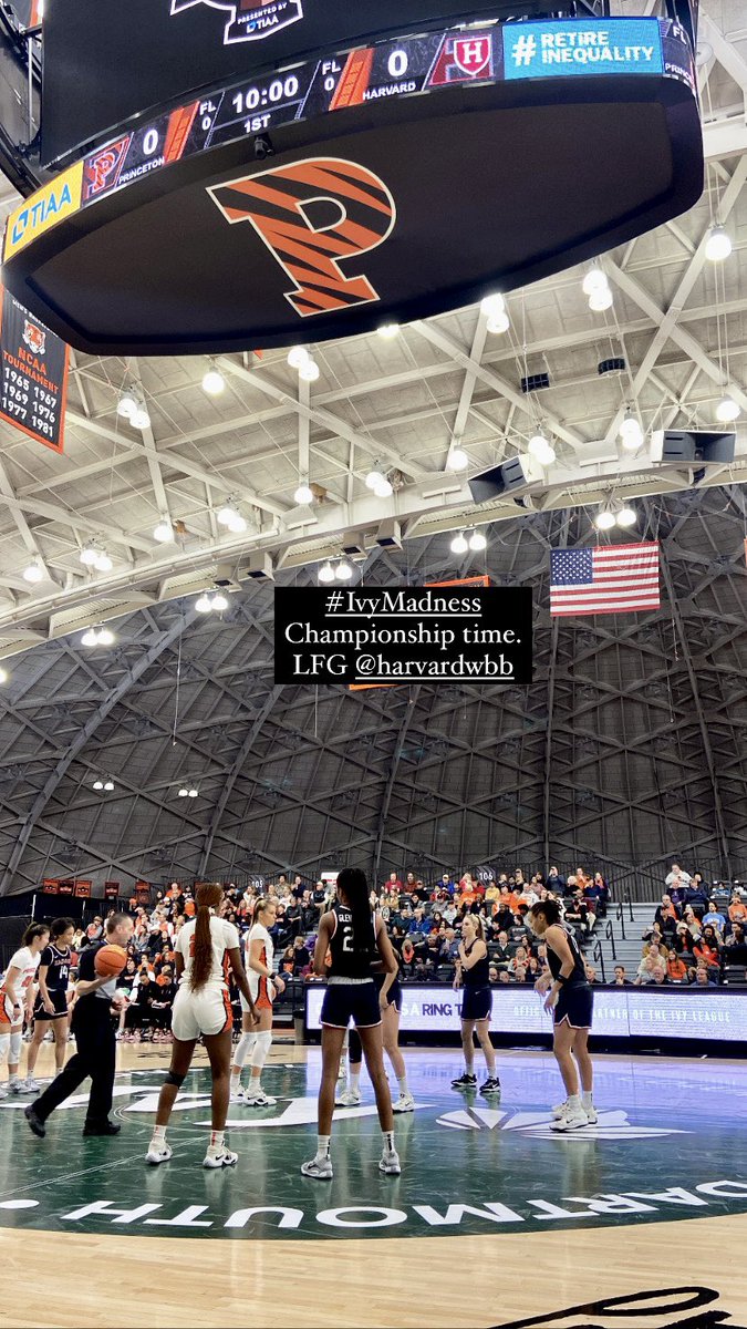 aferrill12's tweet photo. Had a blast helping out the @IvyLeague at #IvyMadness this weekend! Great to be back in the college athletics world, and get to see @HarvardWBB &amp; all my Harvard friends again 🤗 https://t.co/O1yQrRE0YQ