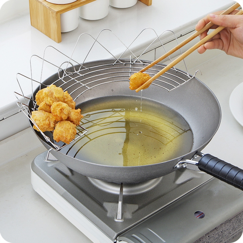 CookingSector's tweet image. Stainless Steel semicircular Oil Drain
Price: 8.99 &amp;amp; FREE Shipping
#Cooking #cookingsector #DeepFrying #Dish #kitchen