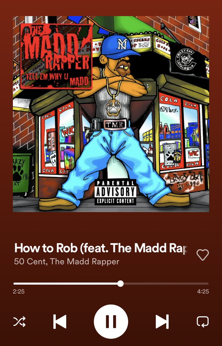 AllGenHipHop's tweet photo. Imagine if 50 dropped this track today... Hip hop twitter would be crying and calling him a hater. HHT cant handle competition.
#rap #hiphop #hht #50Cent #HowToRob #music https://t.co/aC5VfZBRK9