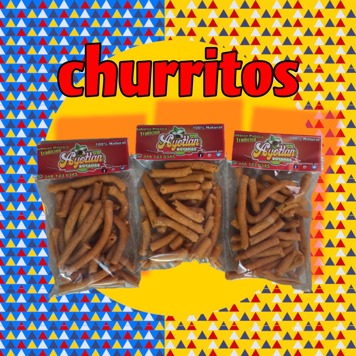 BotanasAyotlan's tweet photo. 📣🆕Nuevo producto🆕📣

Disfrútalos en tus reuniones con familia y amigos
Para saciar tu antojo en cualquier momento.
Solo con:
🟡♦️𝗕𝗢𝗧𝗔𝗡𝗔𝗦 𝗔𝗬𝗢𝗧𝗟𝗔𝗡♦️🟡
#botanas #Ayotlan #snack #comida https://t.co/jxd2iTit79