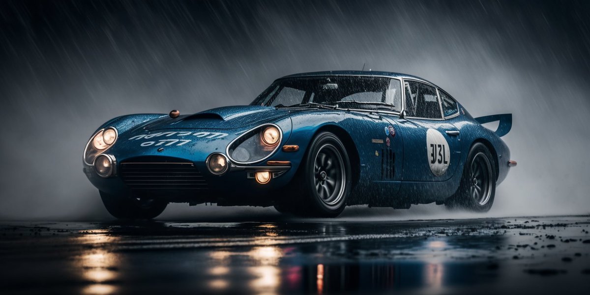 Linus ( ᴗ ) on Twitter: "🪄 Toyota 2000GT in Ocean Blue"