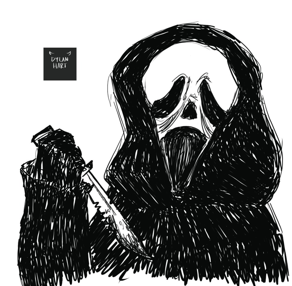 thereal_dylan_h's tweet photo. run. #ghostface #scream #scream6 #fanart #screamfanart 
… https://t.co/Q5x90qSCyu